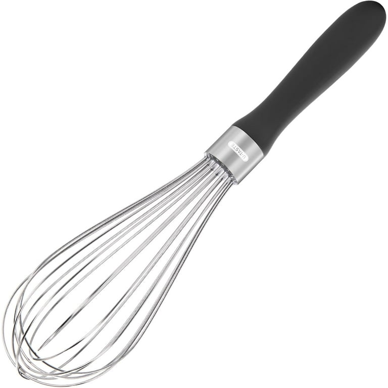 U-Taste Stainless Steel Balloon Whisk, Black photo 1