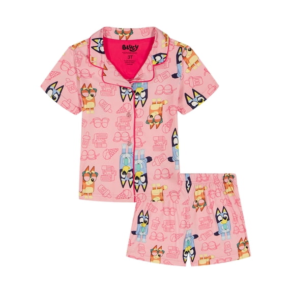 Character Toddler Girl Pajama Coat Set, 2-Pieces, Sizes 2T-4T