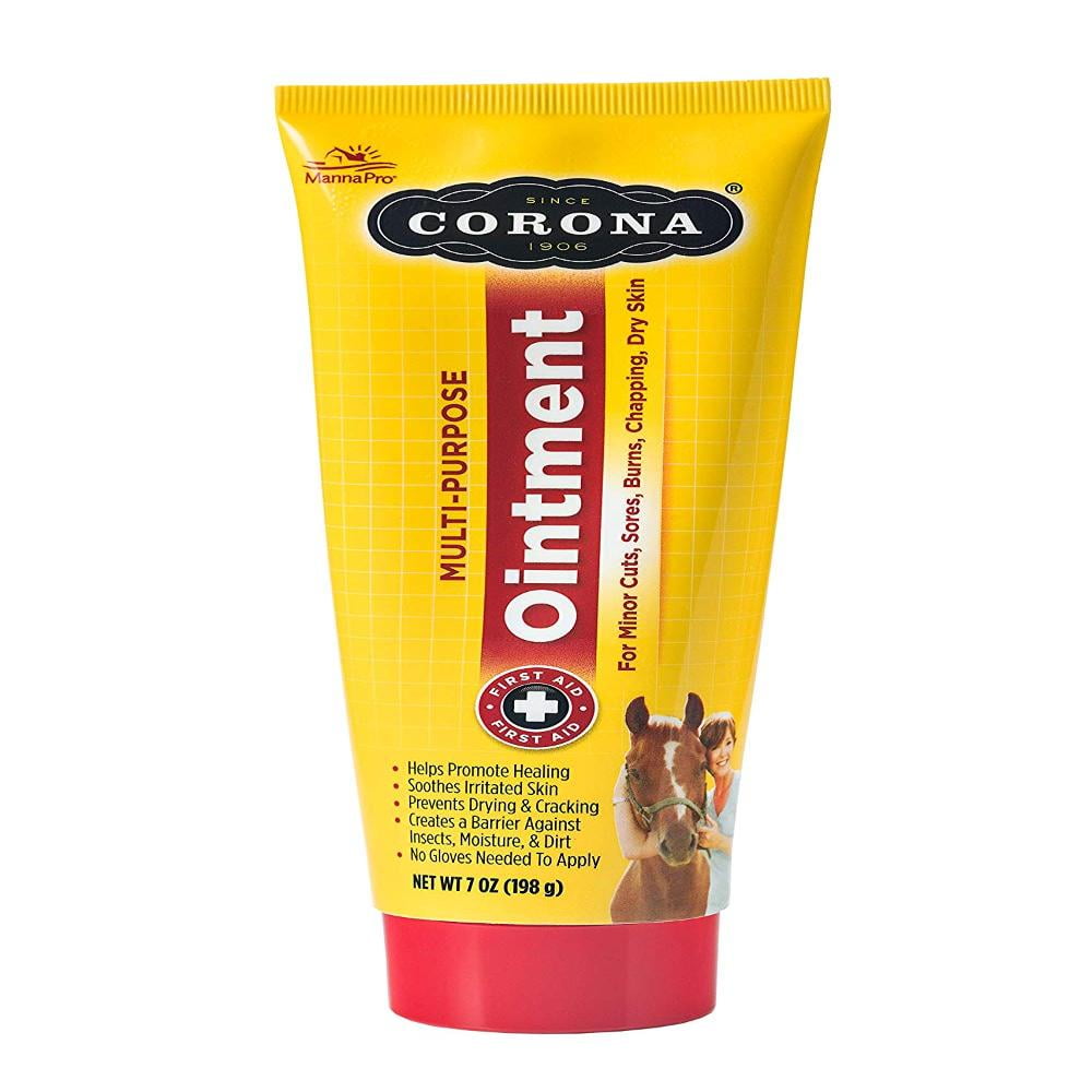 Corona Ointment for Horses, 7 oz Tube, The thick lanolin based formula