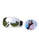 thumbnail image 1 of Gafas de esquí esféricas de doble capa antivaho para exteriores para hombres y mujeres, color blanco, 1 of 5