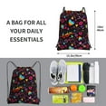 thumbnail image 2 of Rocae Lgbt Rainbow For Pride for Drawstring zipper Backpack Gym Backpack Bag for Men and Women, 2 of 6
