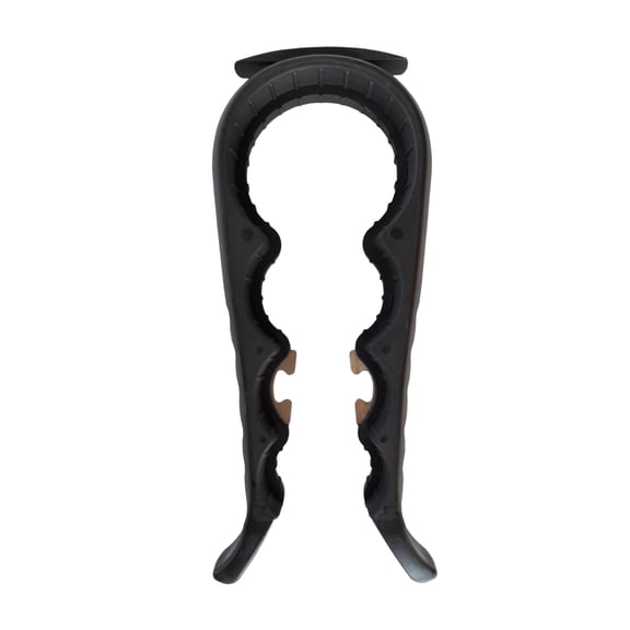 6-in-1 Jar Opener whit Beer bottle opener for Weak Hands,Non-slip Easy Grip Can Opener,Used to remove stubborn LIDS Black