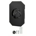 thumbnail image 1 of relayinert Outdoor Light Mount For Double Lap Siding Easy Siding Block Mounting Plate Kit Setup Textured Surfaces Mounting black, 1 of 4