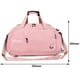 thumbnail image 2 of Fitness Gym Bag Impermeable Viaje Equipaje Yoga Bolso con compartimento para zapatos (Rosa), 2 of 6