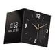 thumbnail image 4 of Reloj de esquina decorativo de pared de doble cara para cocina, hogar y sala de estar. 26cmx26cm, 4 of 9