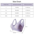 thumbnail image 3 of Sunveno Maternity Sleep Nursing Bras Wirefree Seamless Deep V Neck Bras Light Thin, Purple, 3 of 8