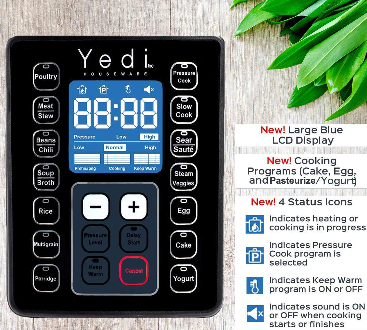Yedi 9-in-1 Programmable Pressure Cooker Review - Best Electric Pressure  Cooker on  