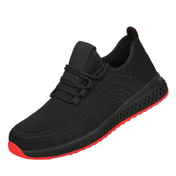 Safety Shoes Mens Womens Steel Toe Cap Work Shoes Lightweight Safety Trainer Breathable Puncture Proof