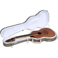 thumbnail image 4 of Crossrock ABS Molded Ukulele Hard Case-Baritone Uke Case, 4 of 6