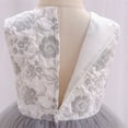 thumbnail image 7 of Toddler Girls Dresses Formal Dress for Girls Gray Dresses for Girls Birthday Dresses for Girls Dress for Girls 1-2 Years, 7 of 7