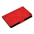 thumbnail image 7 of Allytech Folio Case for Kindle Fire HD 10 2021/Fire HD 10 Plus 10.1" Tablet 11th Generation 2021 Released, Slim Premium PU Leather Multi Angle Stand Flip Smart Cover with Auto Sleep Wake,Red, 7 of 7