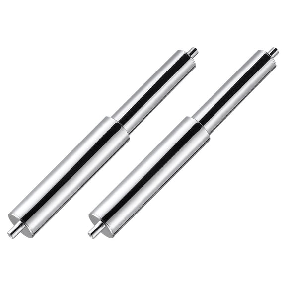 PAMINGONO 2Pcs Plated Silver Paper Roll Central Shaft for Toilet Roller Holder Easy Installation