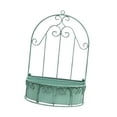thumbnail image 4 of Hanging Flower Pot Window Shape Garden Wall Planter Iron Build for Outdoor Balcony Patio Spaces, 4 of 9