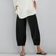 thumbnail image 3 of WILLBEST Pantalones Casuales para Mujer, de Uso Diario, de Color Sólido, con Cintura Elástica, Largos y Bolsillos Laterales para Un Estilo y Comodidad Sin Esfuerzo. Chica, 3 of 7