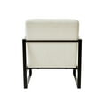thumbnail image 2 of Better Homes & Gardens Wyatt Accent Chair, Ivory Bouclé, 2 of 7