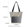 thumbnail image 2 of Bingfone Funny Chicken Women Shoulder Tote Bags Casual Bag Ladies Shopping Handbag, 2 of 6