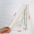 thumbnail image 5 of Folding Clothes Hanger Wall Mounted Retractable Clothes Hanger Aluminum, 5 of 5