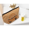 thumbnail image 2 of Bolsa de maquillaje Ayxvt Here Comes the Sun Hippie Bus Sunshine, 2 of 5