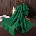 thumbnail image 3 of Bufanda de algodón sólido de moda para mujer, línea de chales, estolas de playa para mujer, pañuelos tipo pashmina, hijabs, novedad de 2023, 3 of 5