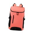 thumbnail image 2 of Bolsa de bádminton para mujer, mochila para raquetas, gran capacidad, para guardar equipo, mochila de tenis, bolsa de lona deportiva para jugadores Rosa, 2 of 8