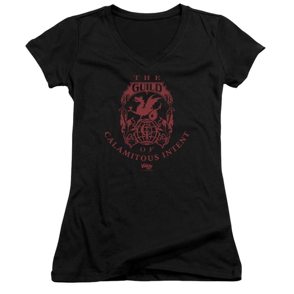 The Venture Bros Build Junior Women's T-Shirt V-Neck Black