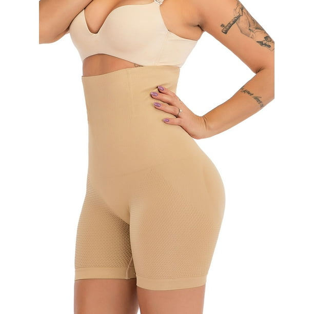 Women Bodysuit Mid Thigh Butt Lifter Body Shaper Shorts Zipper Open Bust  Tummy Control Open Crotch Shapewear (Color : Natural, Size : Large) :  : Clothing, Shoes & Accessories