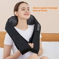 thumbnail image 2 of LAOBEN Shiatsu Neck and Back Massager,Neck Massager with Heat and Vibration,Suitable for Home, Office and Car., 2 of 5