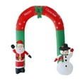 thumbnail image 1 of Christmas Inflatable Archway Festive Supplies LED Archway for New Year Shop (EU), 1 of 10