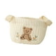 thumbnail image 3 of Cesta para pañales de bebé, cesta de almacenamiento para guardería, artículos esenciales para recién nacidos, cesta de almacenamiento, bebé Oso Sentado Pequeño, 3 of 9