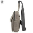 thumbnail image 3 of Luxtrada Men's Crossbody Bags Canvas One Shoulder Backpack Oblique Chest Pack Fashion Shoulder Bag, 3 of 9