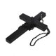 thumbnail image 1 of Metal Beaded Chain Wooden Cross Pendant Necklace Black, 1 of 4