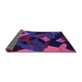 thumbnail image 2 of Ahgly Company Indoor Rectangle Oriental Purple Modern Area Rugs, 4' x 6', 2 of 4