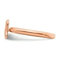 thumbnail image 3 of Sterling Silver Rose Gold Awareness Ribbon Ring, 3 of 7