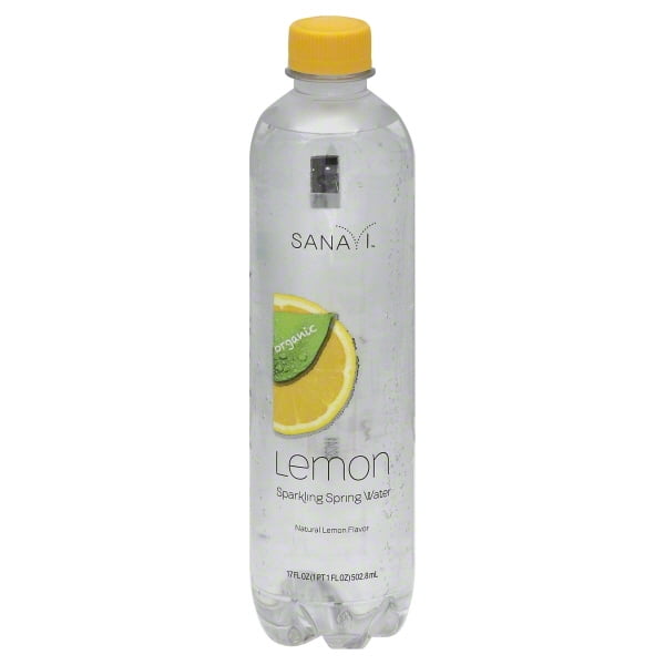 Sanavi Lemon Sparkling Spring Water