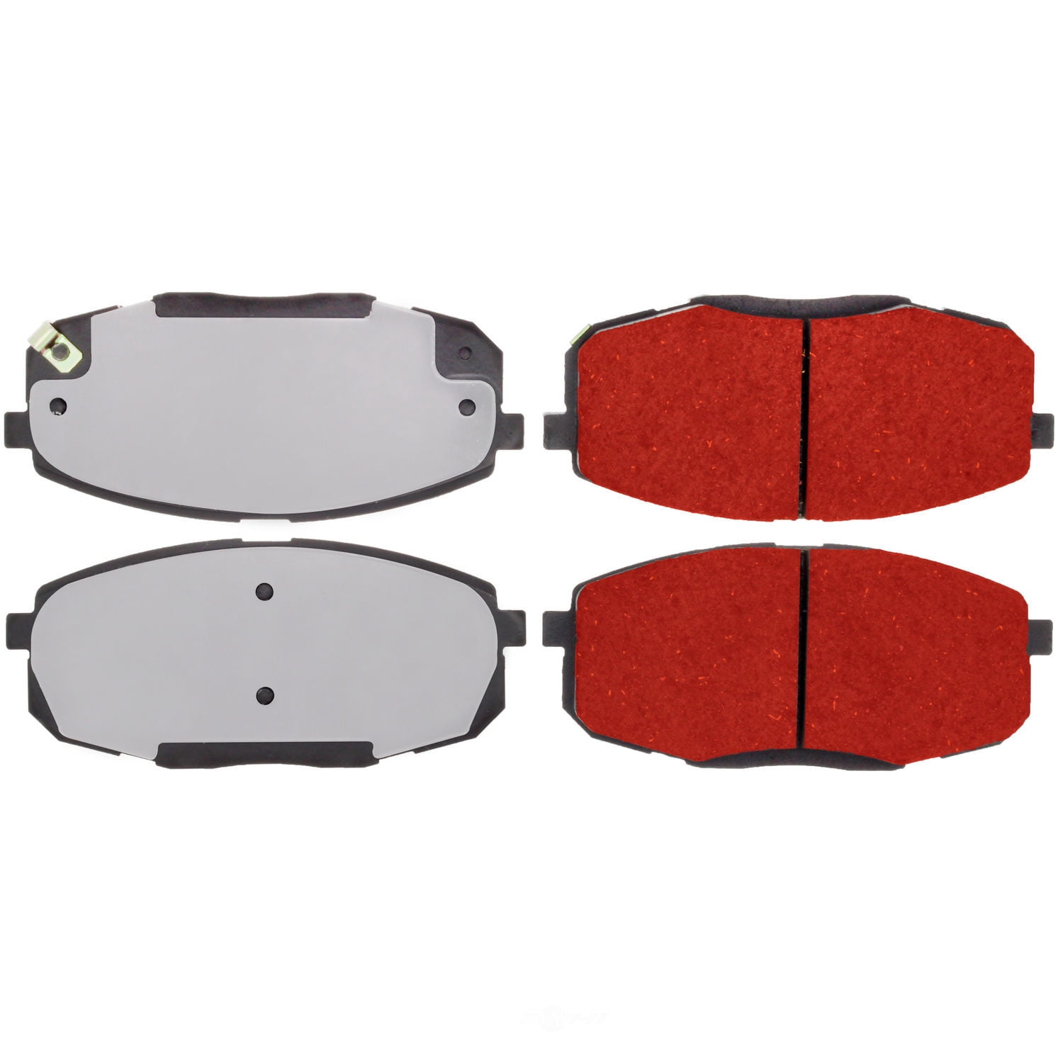 PQ PRO DISC BRAKE PADS WITH HARDWARE