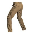thumbnail image 7 of Tactical Work Pants for Men Waterproof Ripstop Cargo Pants Lightweight Casual Hiking Work Pants, L, 7 of 7