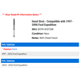 thumbnail image 2 of Hood Strut - Compatible with 1997 - 2006 Ford Expedition 1998 1999 2000 2001 2002 2003 2004 2005, 2 of 2