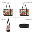 thumbnail image 6 of FORMRS Canvas Laptop Tote Bag for Women with 15.6" Computer Compartments Shoulder Handbag, Watercolor Tomatoes, 6 of 7