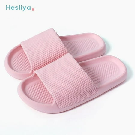

Summer Slippers Thick Platform Sandals Woman Summer 2022 Home Slippers Indoor Mute Soft-soled Flip Flops Couple Non-slip Slides