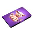 thumbnail image 6 of Allytech Folio Case for All-New Kindle Fire HD 8 Plus Tablet (10th Generation, 2020 Release), Slim Folding PU Leather Stand Cover with Auto Wake/Sleep Fit Fire HD 8 Plus & HD 8 2020, Gold Fox, 6 of 13