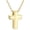 01. 14K Gold Plated, variant on Cross Necklace for Women, Dainty 14K Gold Plated Crucifix Pendant Necklace Hypoallergenic Baptism Religious Faith Jewelry Gifts for Her