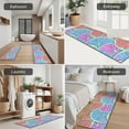 thumbnail image 5 of Pink Blue Lemon Fruit Slices Kitchen Rugs Sets Of 3,Kitchen Runner Rugs Non Skid Washable,Decorative Kitchen Floor Mats for Kitchen,Sink,Laundry,17"x30"+ 17"x47" + 17"x59", 5 of 6
