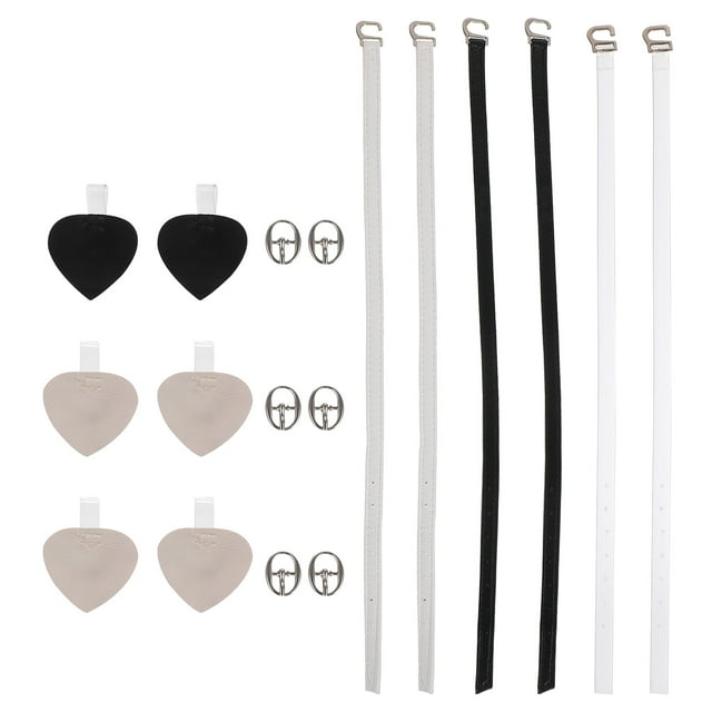 3 pares de cordones de cuero anticaída para zapatos de mujer, correas para tobillos y tacones altos