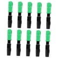 thumbnail image 4 of OUNONA Black Plastic Fiber Optic Connector for Network Easy Installation High Reliability 10 Pcs, 4 of 7