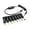 8 adapters, variant on 8/10/28/34Pieces Direct Current Power Supply Adapters, BarrelsPlug Adapters with 1Piece 5.5mmx2.1mm To Type C Cable