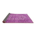 thumbnail image 2 of Ahgly Company Indoor Rectangle Medallion Pink Traditional Area Rugs, 2' x 4', 2 of 4