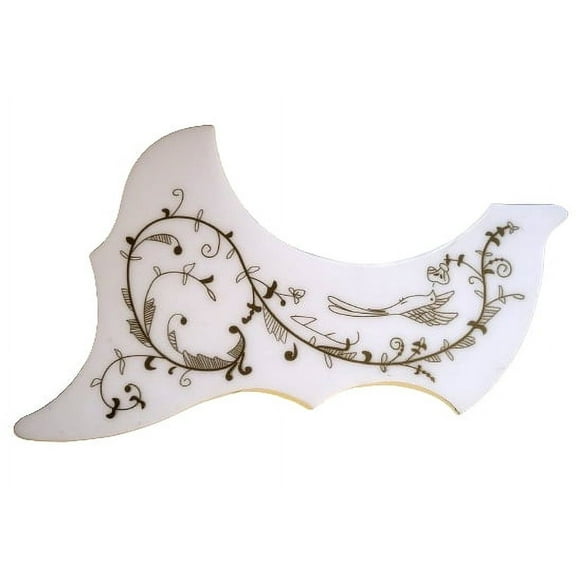 2 Pcs Protection de Guitare Acoustique Anti-Rayures Plaque Autocollante Forme de Goutte d'Eau Ou de Déchirure Diverses Couleurs, Accessoires de Guitare Cool Cadeaux SPS449