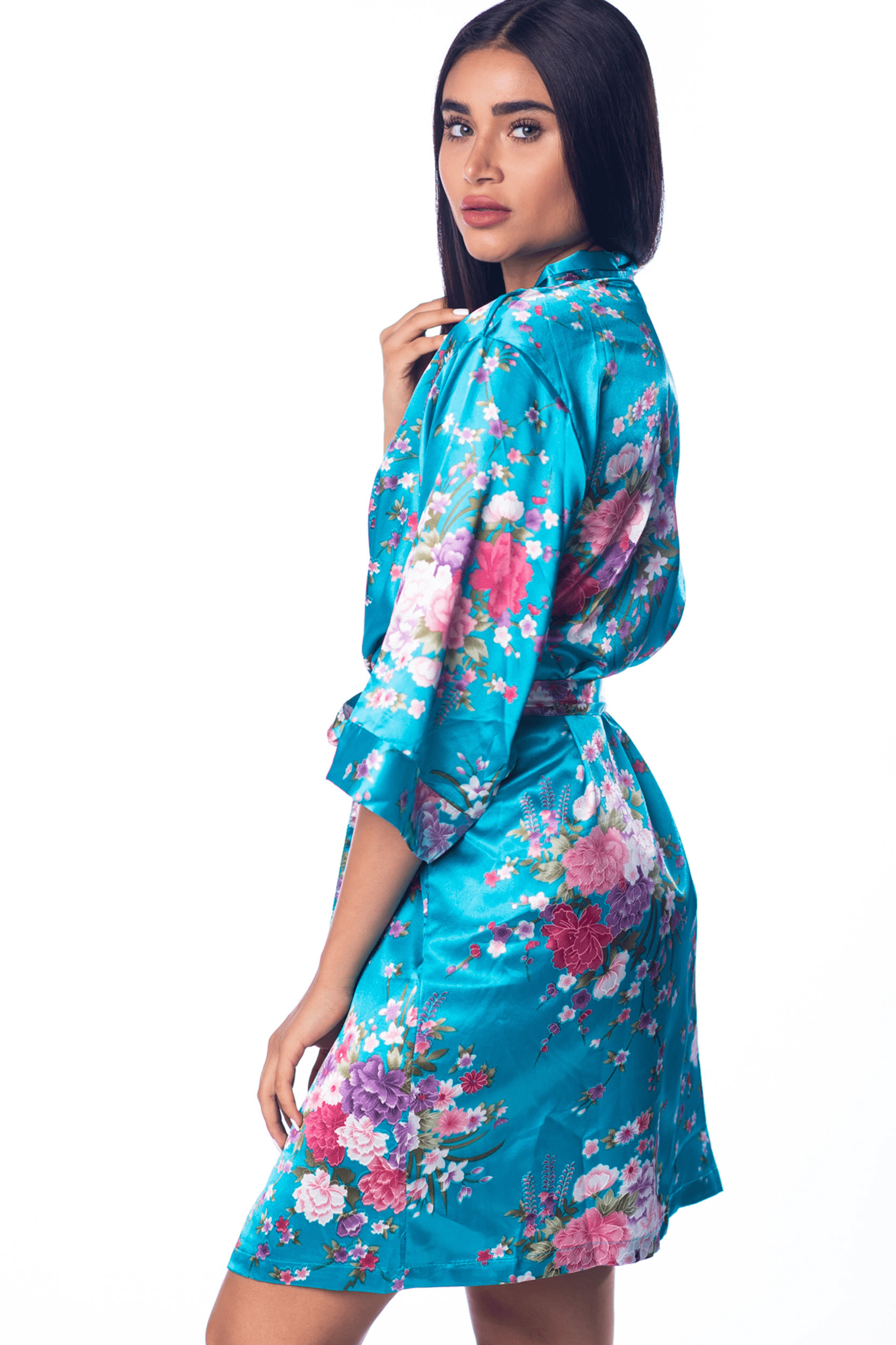 open leg gown