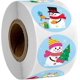 thumbnail image 1 of 500 Piezas de Pegatinas de Feliz Navidad YONGSHENG Etiquetas Adhesivas Redondas de Navidad, 1 of 5