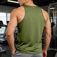 thumbnail image 5 of Purcolt Men's Tank Top Summer Casual Moisture Wicking Sleeveless Shirt Muscle Tee Shirt Athletic Bodybuilding Workout Shirts for Cycling Running Gym, 5 of 9